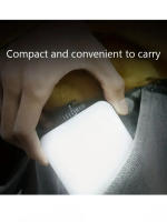1pc Luz De Rellenado Portátil Mini Clip-en Selfie Anillo Luz Color Blanco Y Negro Tamaño Compacto Para Fotografía Y Vídeos - details 0