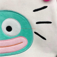 Nueva Mochila De Hombros Kawaii Sanrio Hangyodon Con Diseño De Hello Kitty Y Gato Pequeño De Color Contraste Mochila Versátil Para Adultos Y Adolescentes - details 18