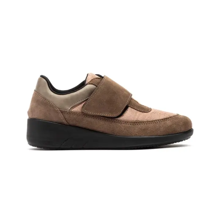 Bio Up|Zapatillas piel casual multicuero|Mujer Piel y Textil Piel y textil Textil, extraible, efecto memoria y antibacteriano - 1