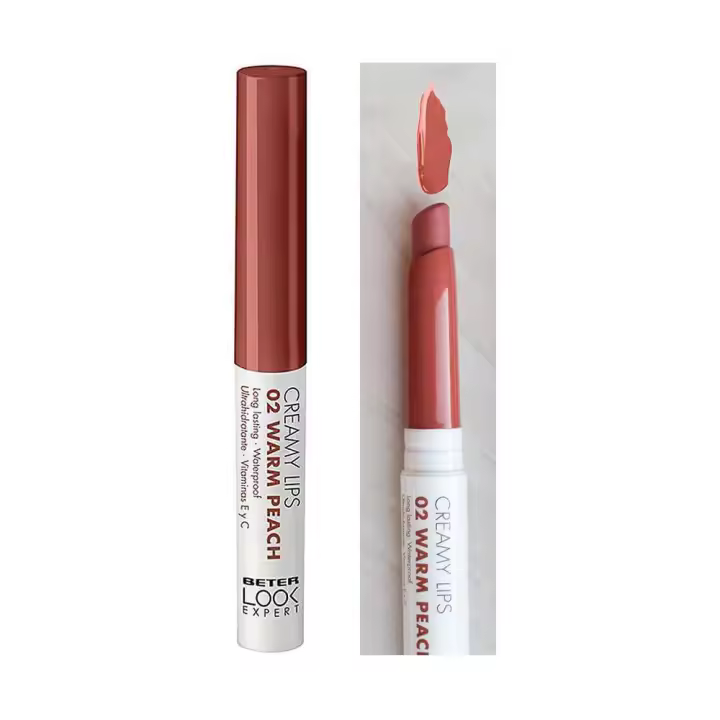 Beter Lipstick Creamy Lips 02 Warm Peach 44186 - 1