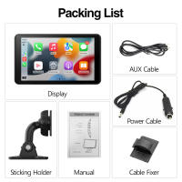Radio De Coche GrandNavi Universal 7 Pulgadas Con CarPlay Y Android Auto Pantalla Táctil Bluetooth AUX USB Multimedia Video Player - details 13