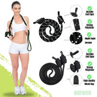 Correa De Ejercicio Para Fitness Doble Trenzado Ajustable Para Hombres Y Mujeres Correa De Saltar Para Gimnasio Doméstico Entrenamiento De Cardio Enfocándose En Cintura Brazos Piernas Y Abdomen - details 0