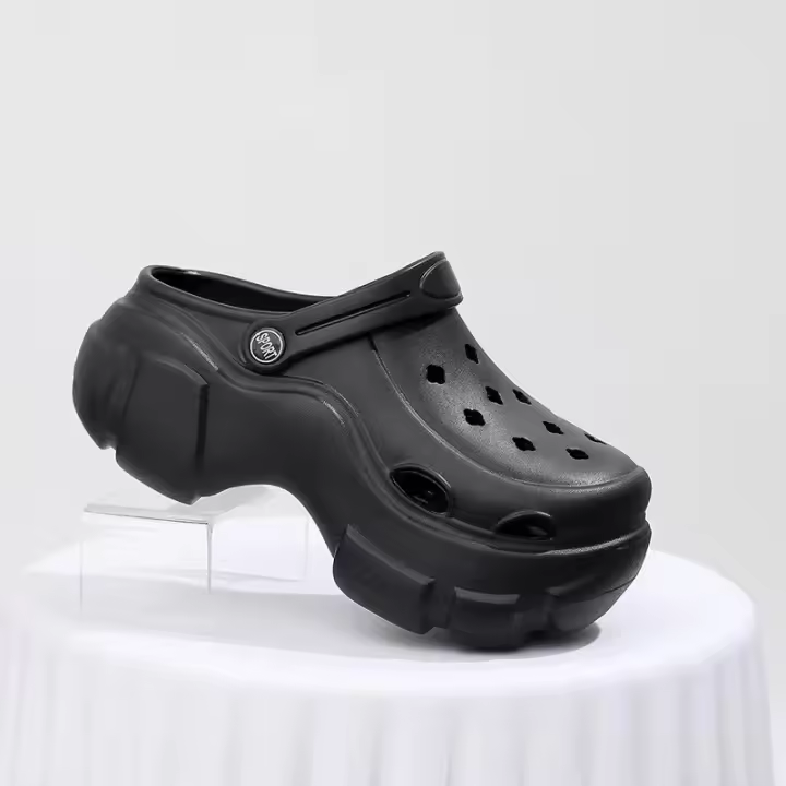 Sandalias De Alta Suela Para Mujer Cómodas Y Antideslizantes Para Uso Casual En La Playa Y En La Calle Zapatillas De Verano Con Plataforma Estilo Coreano - 1