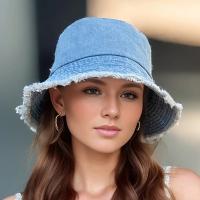 Gorro De Buho De Lino Duradero Para Hombres Y Mujeres Estilo Pesca Casual Protección Solar Plegable Con Borde Enganchado - details 0
