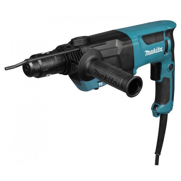 MAKITA HR2670X3 - Martillo Ligero 800W 26mm 3 modos + estuche de brocas (B-55784)