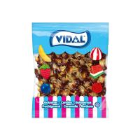 🌟 Mini Botella Cola Brillo Gominolas Vidal  Bolsa 1Kg  Sin Gluten  Las Mini Botellas Cola Brillo Gominolas Vidal - details 0