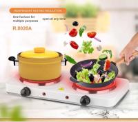LILI HOME Cocina Eléctrica de 2 Fuegos. Potencia: 1000-1500W Placas: Placa 1: Ø15,5 cm Placa 2: Ø18,5 cm. Funciones adicionales: Indicador luminoso de encendido para mayor seguridad. Regulación de temperatura con 5 niveles, ideal para ajustar la potencia - details 7