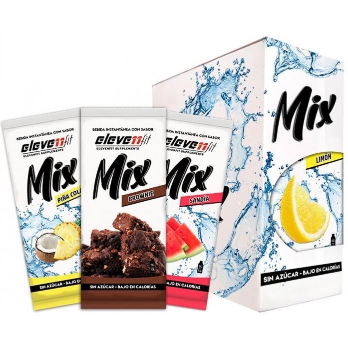 24x y 12x Mix Saborizante En Polvo *sabores de agua* - Elevenfit  / Sin azúcar  Bajo en calorías  deliciosos sabores
