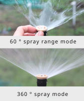 Cabezal De Riego Automático 360 Grados Ajustable Rosca Para Jardín Suelto Subterráneo Nozzle De Agua Para Jardinería Y Agricultura - details 3