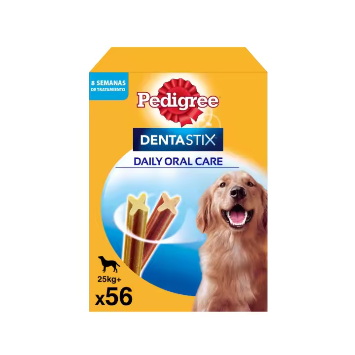 DENTASTIX - Daily Oral Care - Snack Dental (56 Unidades) para Perros Grandes (+25 kg) - 1