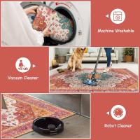 VIKAMA Alfombra De Baño Antideslizante Y Impermeable Imitación De Pashmina Tejida Con Técnica Máquina Para Cocina Y Entrada Puerta - details 4
