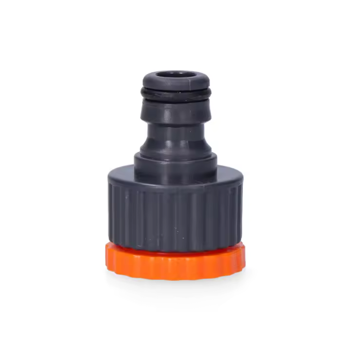 Edm Enchufe Rápido Adaptador Rosca Hembra 1/2" y 3/4" - Polipropileno - 1