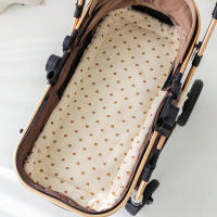 CA Cojín de algodón para cochecito de bebé popular, cojín de asiento de terciopelo grueso antideslizante, cojín de algodón especial para cochecito de bebé, colchón pequeño - details 6