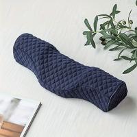 Almohada De Cuello Ortopédica Para Dormir Y Proteger Recubrimiento De Memoria Espuma Transpirable Y Lavable Para Viajes - details 5