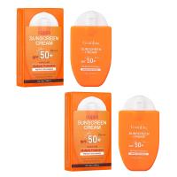 Pack de 2 Cremas Solar Super Sunscreen Cream SPF 50+ PA+++ – Protección Múltiple UVA y UVB, Previene los daños de las quemaduras solares y las manchas negras, Guan Jing (50g) - details 0