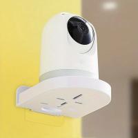 Estante Flotante Para Monitor De Bebé Y Cámara De Seguridad No Necesita Perforación Ecológico Almacenamiento En El Baño - details 5