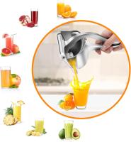 Exprimidor de frutas manual de acero inoxidable Heavy Duty aleación limón prensa exprimidor Premium calidad naranja simple extractor herramienta Mano metal máquina doméstica - details 0