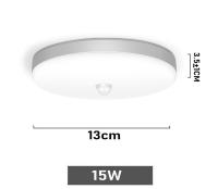 Lámpara De Techo LED Inteligente Con Sensor De Movimiento PIR 30W 20W 15W Para Casa 230V 220V 240V Luz Para Habitaciones Pasillos Y Corredores - details 2