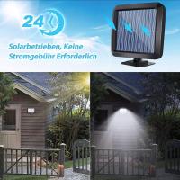 Luces solares para exteriores con sensor de movimiento, paquete de 2 - Luz solar para exteriores con 3 modos e interruptor, 56 luces solares LED con cable de 5 m, ángulo de iluminación de 120° - details 4
