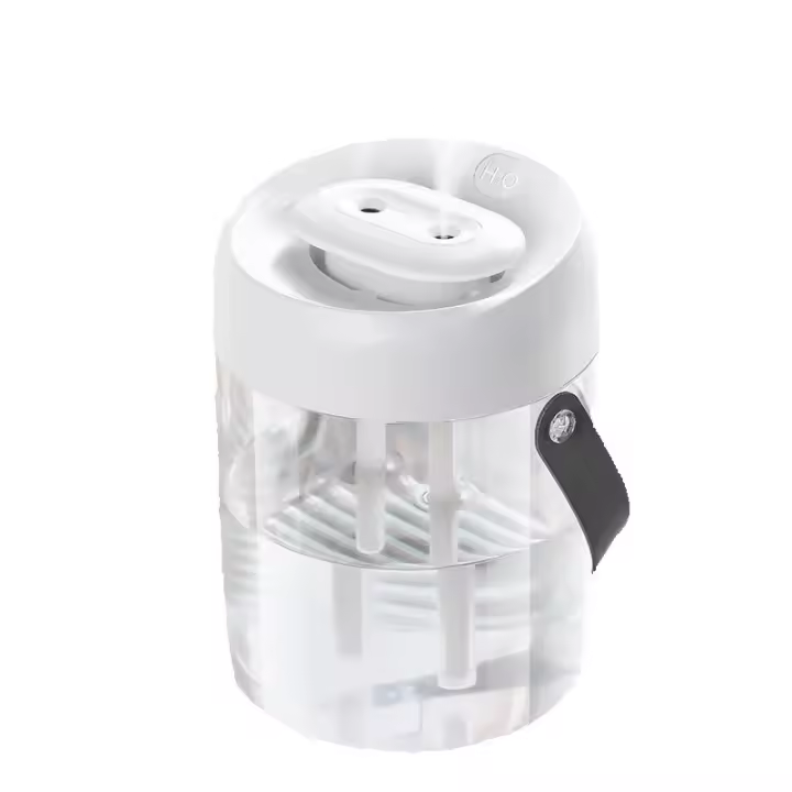 Humididiador de dormitorio de 2 L, dimusor de aromaterapia de Niebla fría con Luz Nocturna, deshumidificador, automático, humidificador de Aire ultrasónico Silencioso para habitaciones grandes, guarderías y plantas - 1