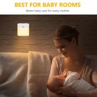 Lámpara Nocturna LED Con Sensor De Movimiento Luz Sin Cable Para Dormitorio Pasillo Iluminación Ajustable EU UK AU Enchufe - details 26