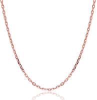 Collar De Plata Esterlina S925 Moda Temperamento Para Mujeres 18 Pulgadas Cadena Cruzada Joyería O-Chain Bohemia - details 0