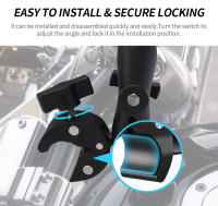 Adaptador De Doble Cabeza De Bola Con Tornillo Para Cámara De Acción Insta360 GoPro Montura Super Clamp Con Cabeza De Bola De 360° - details 4
