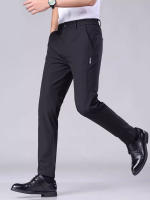 Pantalones Para Hombre Estilo Callejero Alto Tendencia Marca Diseño Nítido Pantalones Cortos Rectos Casuales Cierre Cremallera - details 5