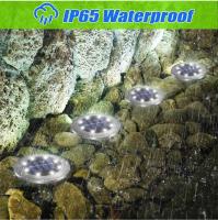 Luces De Jardín LED Impermeables Para Paisaje Exterior Luz Solar In-Ground Para Patio Camino Césped 4 Piezas Material De Acero Inoxidable - details 4