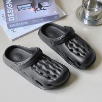 Sandalias De Moda Para Mujer Impermeables Zapatillas De Verano Exterior Plataforma Suave Suela Zapatos Para Jardín Interior Y Enfermería - details 5