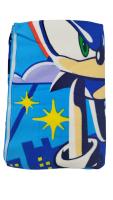 Toalla de Microfibra Disney Sonic -Sega - Producto oficial Disney - Secado rápido con tus Personajes Favoritos como Mickey y Stitch - Toalla de Playa y Baño Multiusos - Mommata - details 2