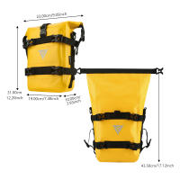 Bolsa De Moto Impermeable Para Guardabarros Lateral Almacenamiento Universal De Herramientas Bolsa De Barra De Choque Para Viajes Y Comunicaciones Diarias - details 24