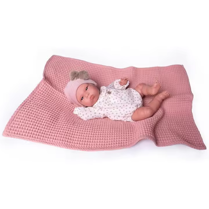 Muñeca Tufi parejita niña mi pequeño reborn 33 cm Antonio Juan 82206 - 1