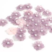 10/30/50Pcs Flores Artificiales Rosa Para DIY Vestido De Novia Decoración De Casa Boda Cumpleaños Regalo De Pasteles Accesorios - details 8
