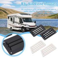 1par De Ventilación De Baño Y Oficina Para RV Accesorios De Barco Y Yate Louver Negro Grille De Salida De Ventilación Profesional - details 4