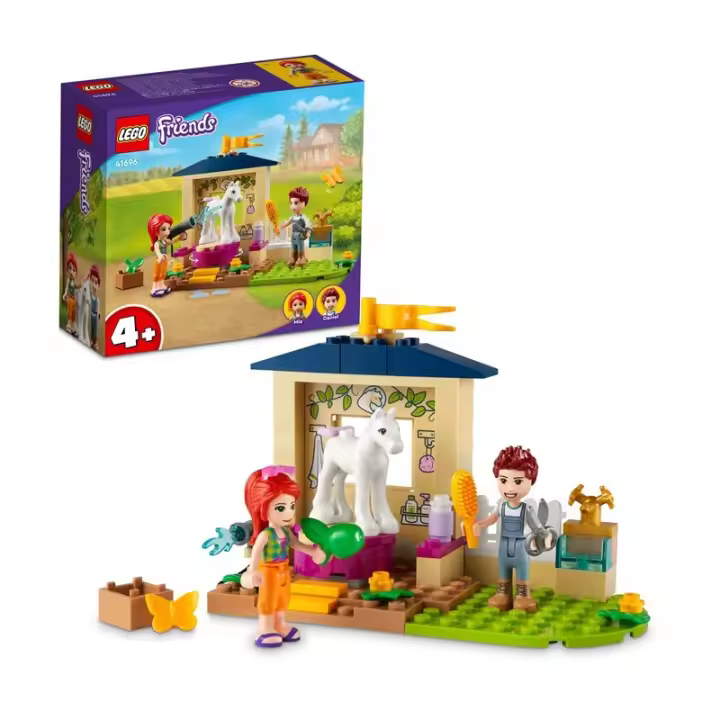 LEGO Friends 41696 Estación de Lavado de Ponis edad a partir de 4 años, contiene 60 piezas 23L41696 - 1