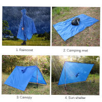 Chaleco Impermeable Multifuncional Tomshoo Con Gorro Para Senderismo Ciclismo Cubierta De Lluvia Poncho Ropa De Exterior Suministros De Camping Suelo De Tenda - details 9