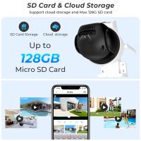 Cámara De Seguridad BESDER 8MP PTZ Wifi Exterior Visión Nocturna Doble Pantalla Detección De Humanos CCTV IP Protección 4MP - details 18
