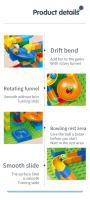 Juguetes De Bloques Creativos Para Niños DIY Con Carreras De Mármol Laberinto De Bolas Interacción Padres-Hijos Bloques De Construcción Subtamaño MEIZHI - details 6