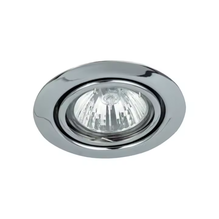Aro Empotrar GU10 Cromado Basculante Metal IP20 SPOTRELIGHT  RABALUX - 1