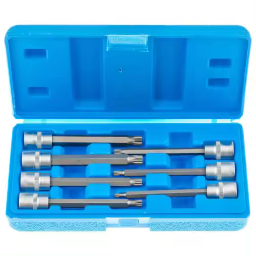 JUEGO DE VASOS LARGO PUNTA XZN PARA CARRACA 3/8" M4 A M10 - 1