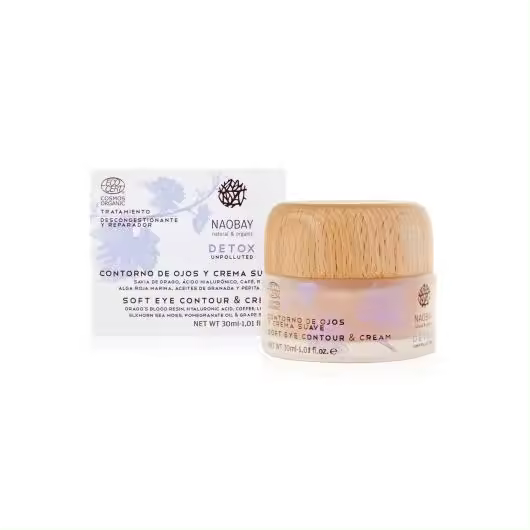 Contorno de Ojos y Crema Suave Detox Naobay - 1