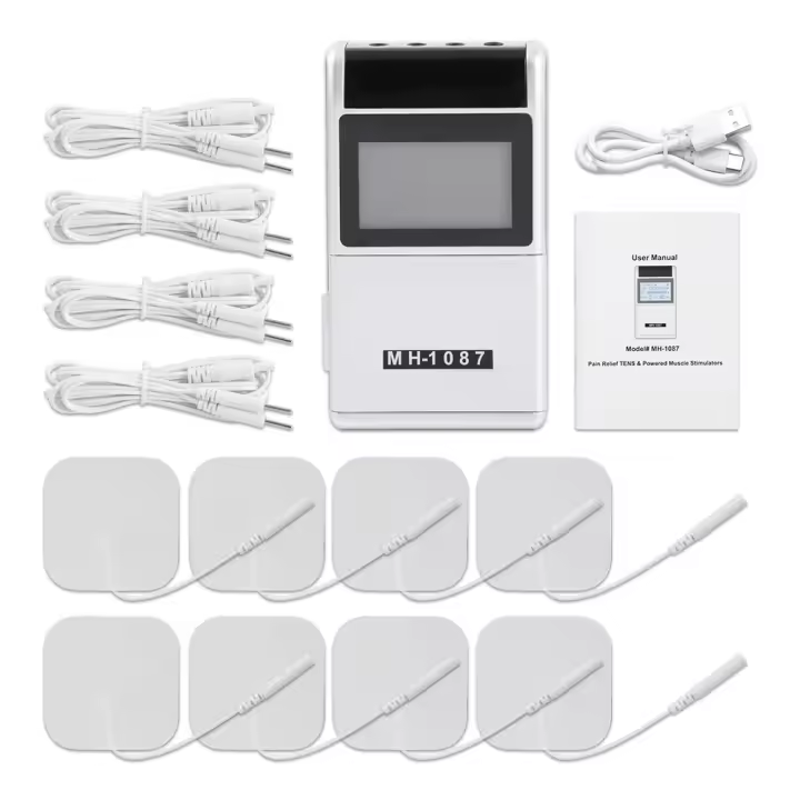 Masajeador Eléctrico Profesional De 15 Modos Con 4 Canales De Estimulación Muscular PMS Para Terapia Físioterapia Electrodo De Masajeador Corporal - 1