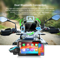 Apple Carplay inalámbrico para motocicleta, navegación GPS portátil Navi, Android, navegador automático, pantalla impermeable IPX7, 7 pulgadas - details 9