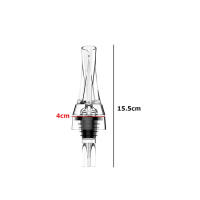 LMETJMA Aerador De Vino 2-en-1 Con Tapa Para Botella De Vino Tinto Mejora El Sabor Decantador De Vino Barra Herramientas Ecológicas - details 4
