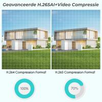 Cámara de vigilancia exterior con doble lente y pantalla dual, wifi, 4K HD, 8MP, PTZ, cámara de seguridad IP CCTV con visión nocturna a color, aplicación ICSEE - details 14