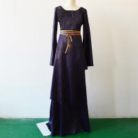 Vestido Medieval Vintage Para Mujer Disfraz De Bruja De Halloween Vestido Gótico De Noche De Fiesta Disfraz De Vampiro Estilo Retro Américano - details 26