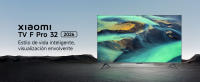 Oficial | Xiaomi TV F Pro 32 2026, Pantalla QLED colorida y brillante, Elegante acabado metálico con diseño de bisel ultrafino, Sonido rico con Dolby Audio™ y DTS-HD, Fire TV integrado, Fácil control por voz con Alexa - details 0