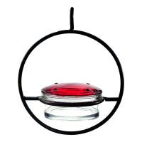 Alimentador de colibrí al aire libre con 4 puertos de alimentación, comederos para pájaros, uso de colibrí - details 4