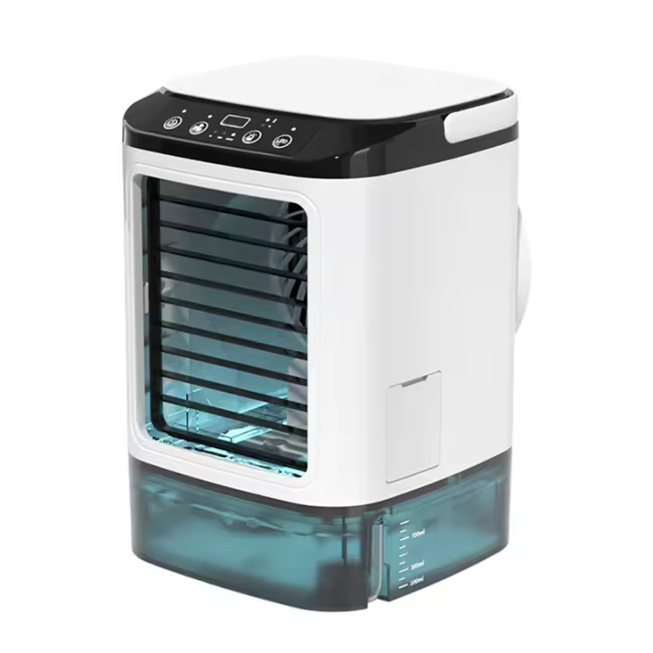 Ventilador frío de pulverización para el hogar, Mini USB, refrigeración de escritorio, aire acondicionado pequeño, ventilador portátil de agua húmeda y fría - 1